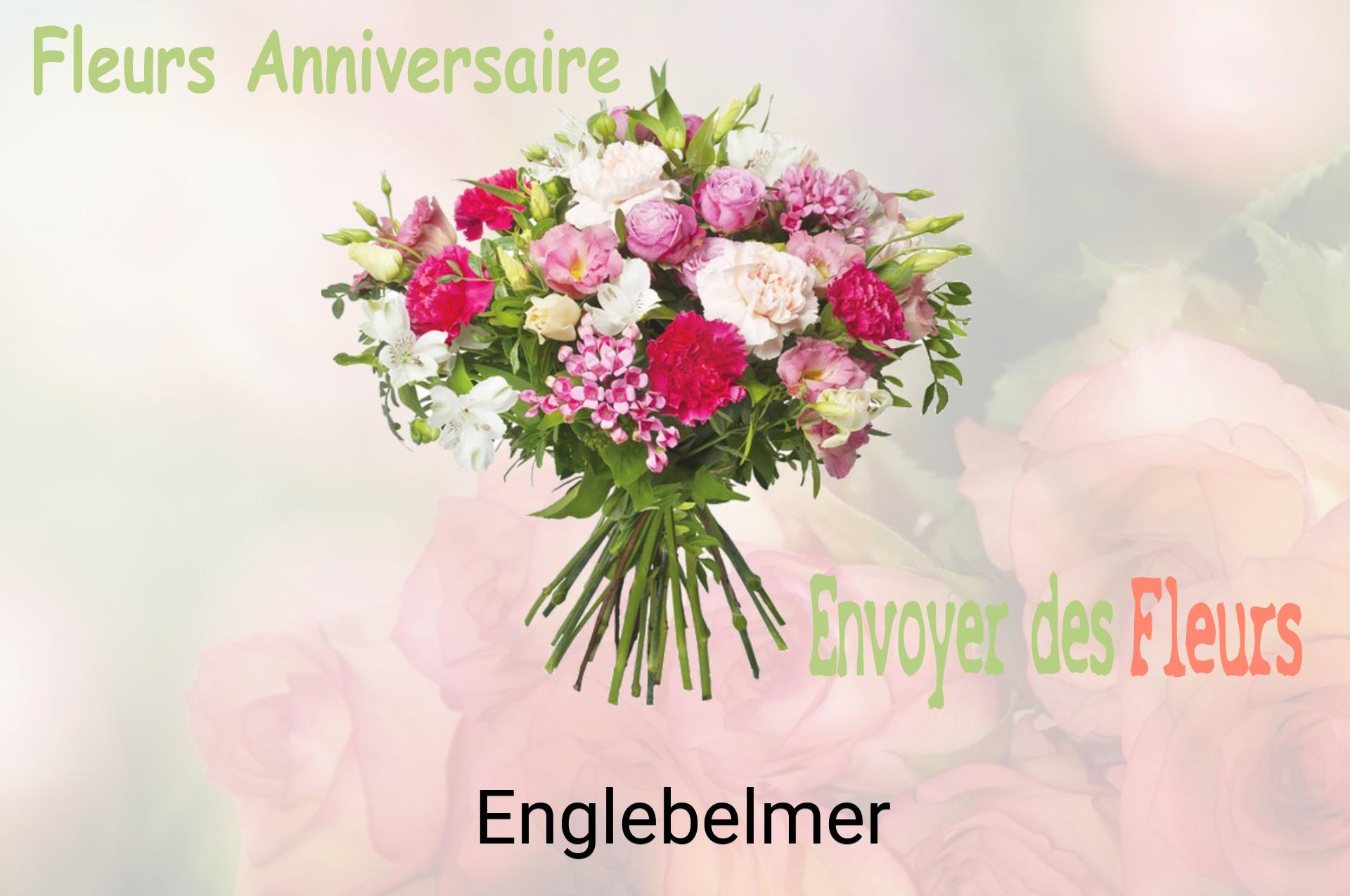Bouquet de fleurs d’anniversaire livré à Englebelmer